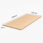 ورق ام دی اف خام 32 میل 122cm*410cm*32mm