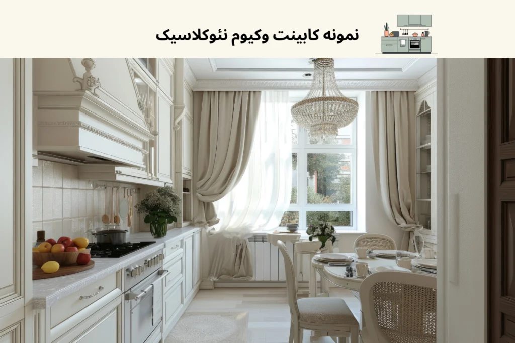 عکس کابینت وکیوم نئوکلاسیک | داری چوب