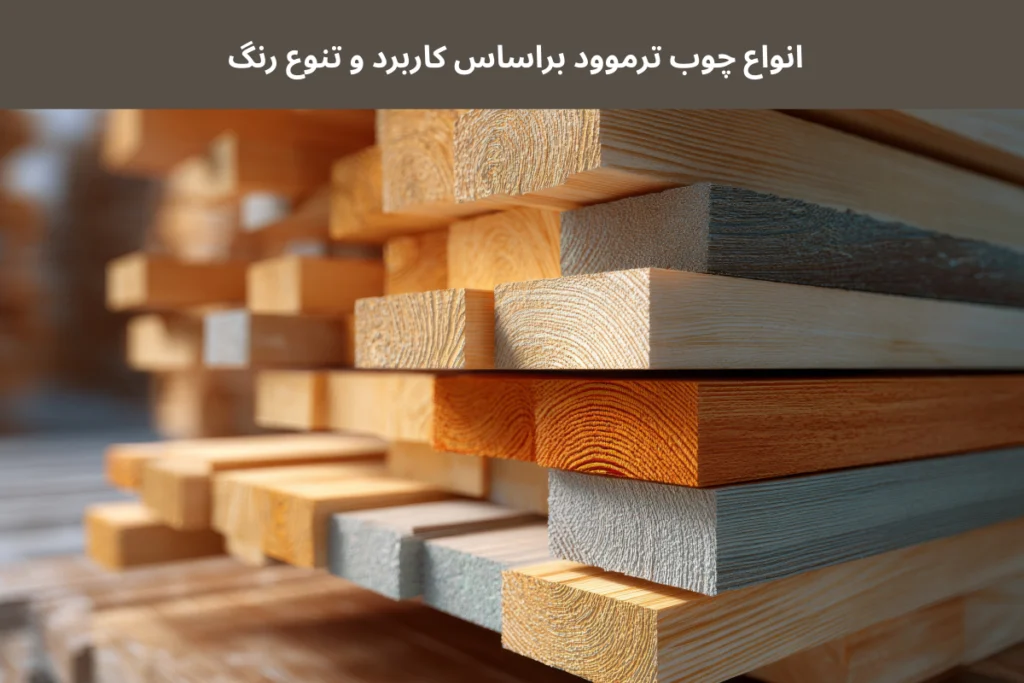 چوب ترموود چیست؟ انواع چوب ترموود براساس رنگ و کاربرد | داری چوب