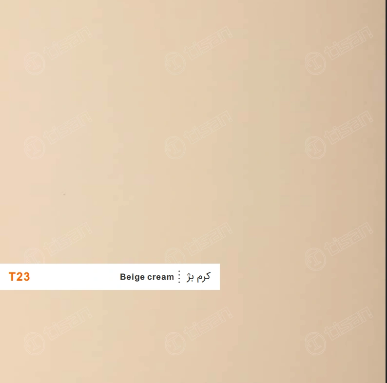 ورق ام دی اف T23 تیسان کرم بژ (Beige cream)