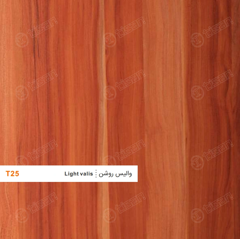 ورق ام دی اف T25 تیسان والیس روشن (Light valis)