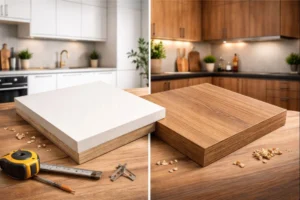 تفاوت ورق ام دی اف ساده و طرح چوب چیست؟