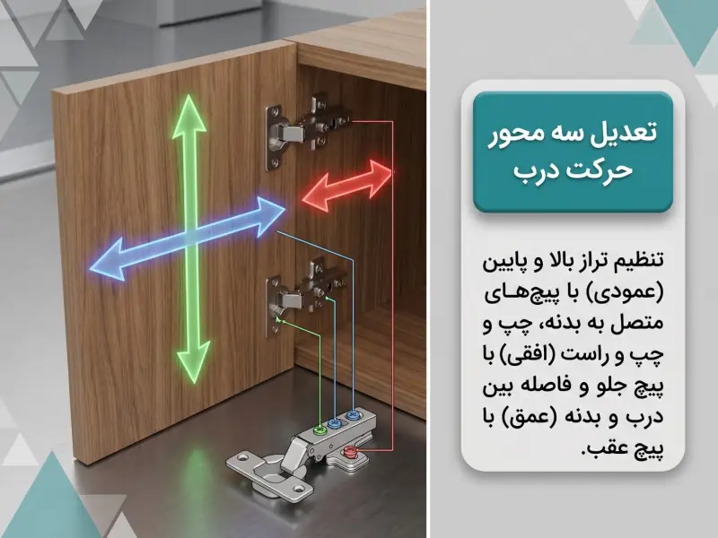 آموزش هدایت به جهات مختلف