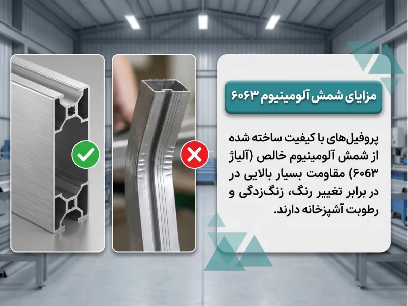 سیستم پروفیل آلومینیوم (شاخه‌ای)