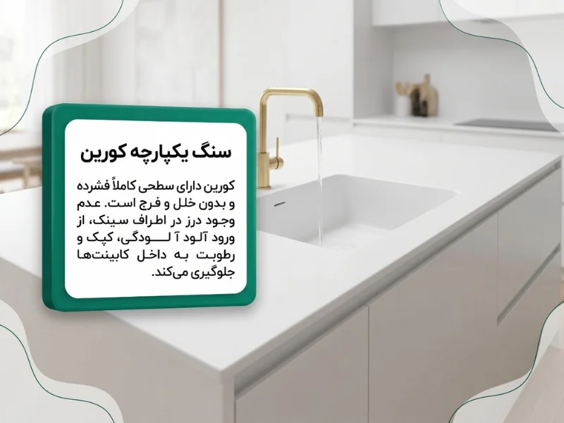 سنگ مصنوعی کورین (Solid Surface)