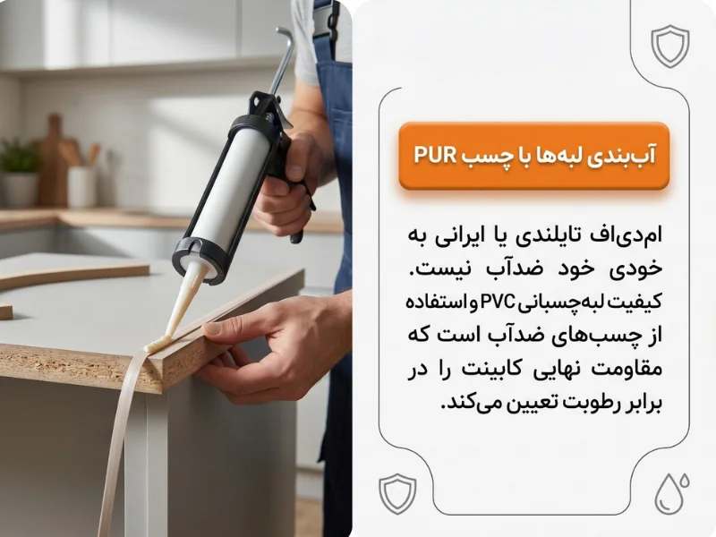 آیا ام دی اف ایرانی زودتر از خارجی خراب می‌شود؟