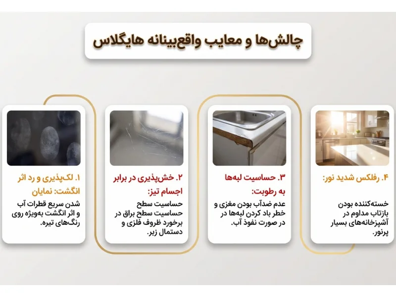 معایب ورق هایگلاس که قبل از خرید باید بدانید